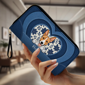 Custom Pet Portrait Wallet – Personalized Gift for Pet Lovers | 89Prints