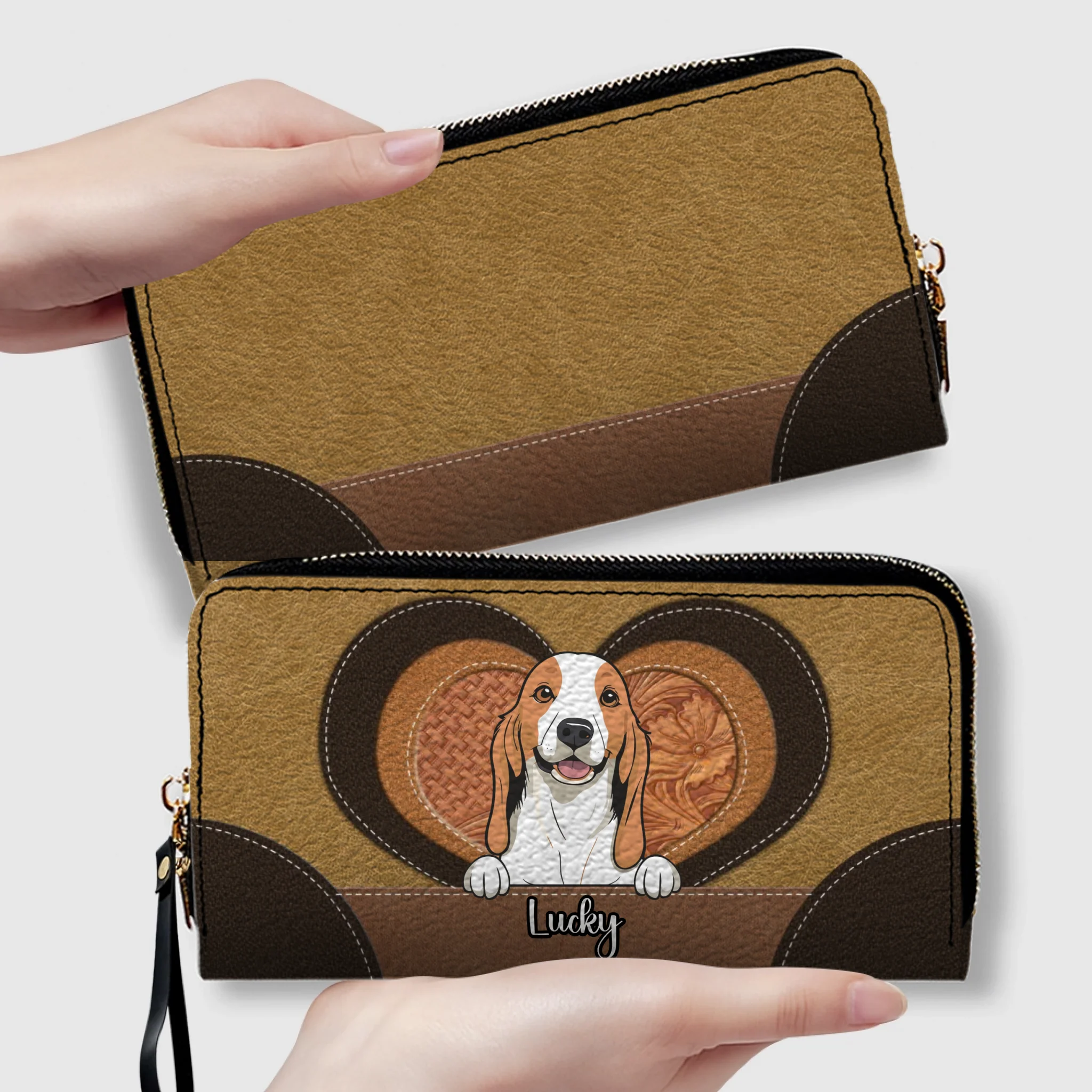 Vintage Style Custom Pet Wallet – Personalized Gift | 89Prints