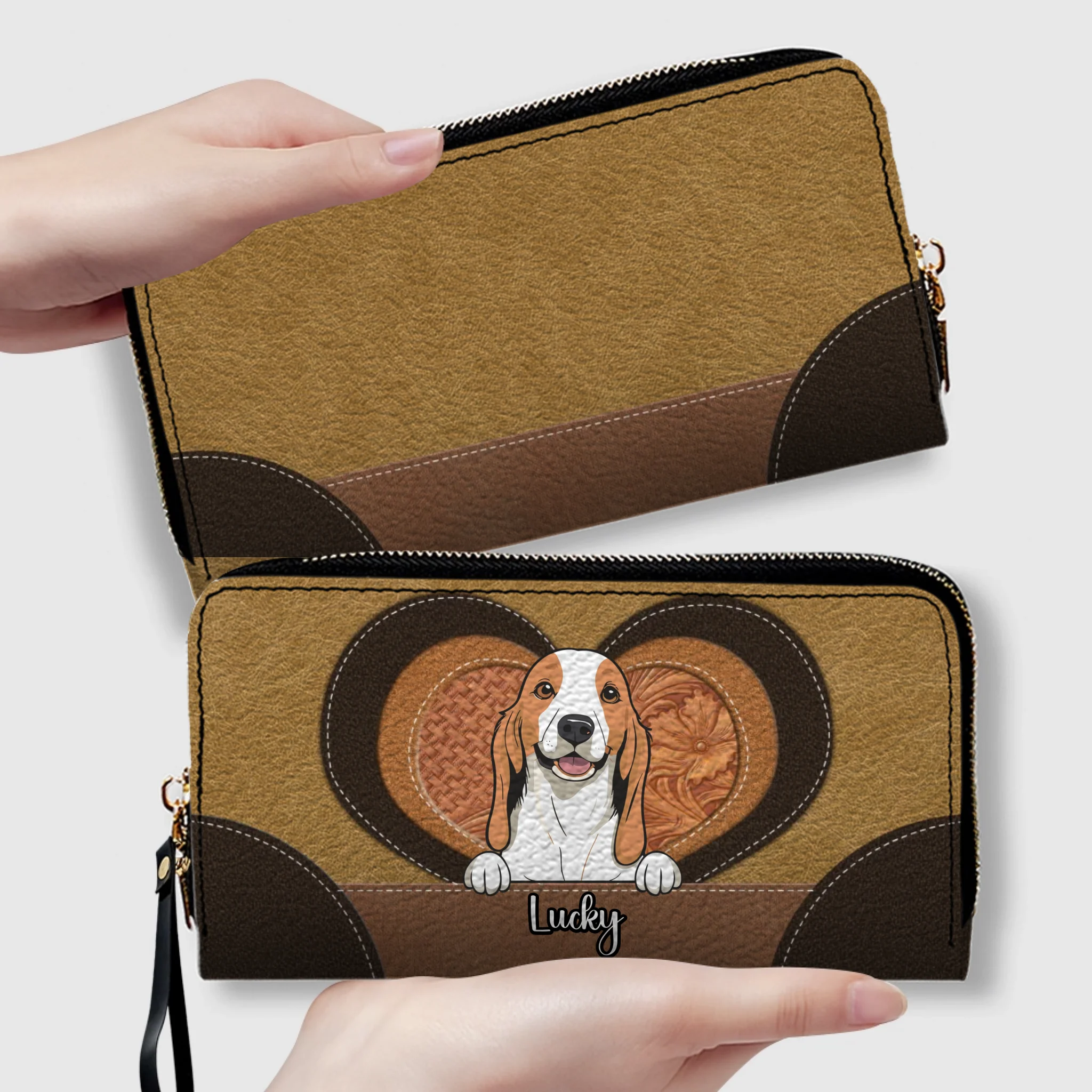 Vintage Style Custom Pet Wallet – Personalized Gift | 89Prints