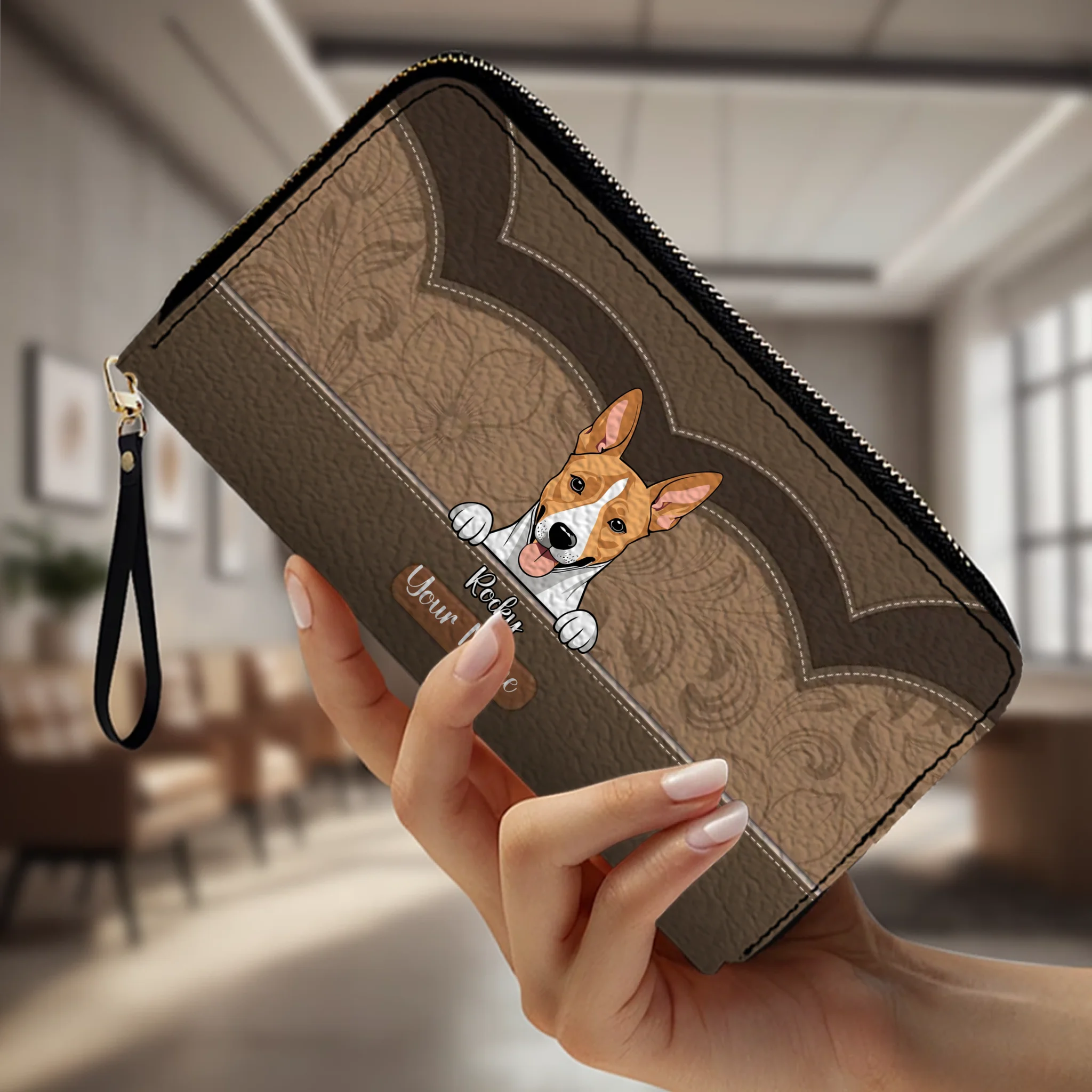 Customized Pet Wallet – Choose Your Colors & Pet Art Style | 89Prints