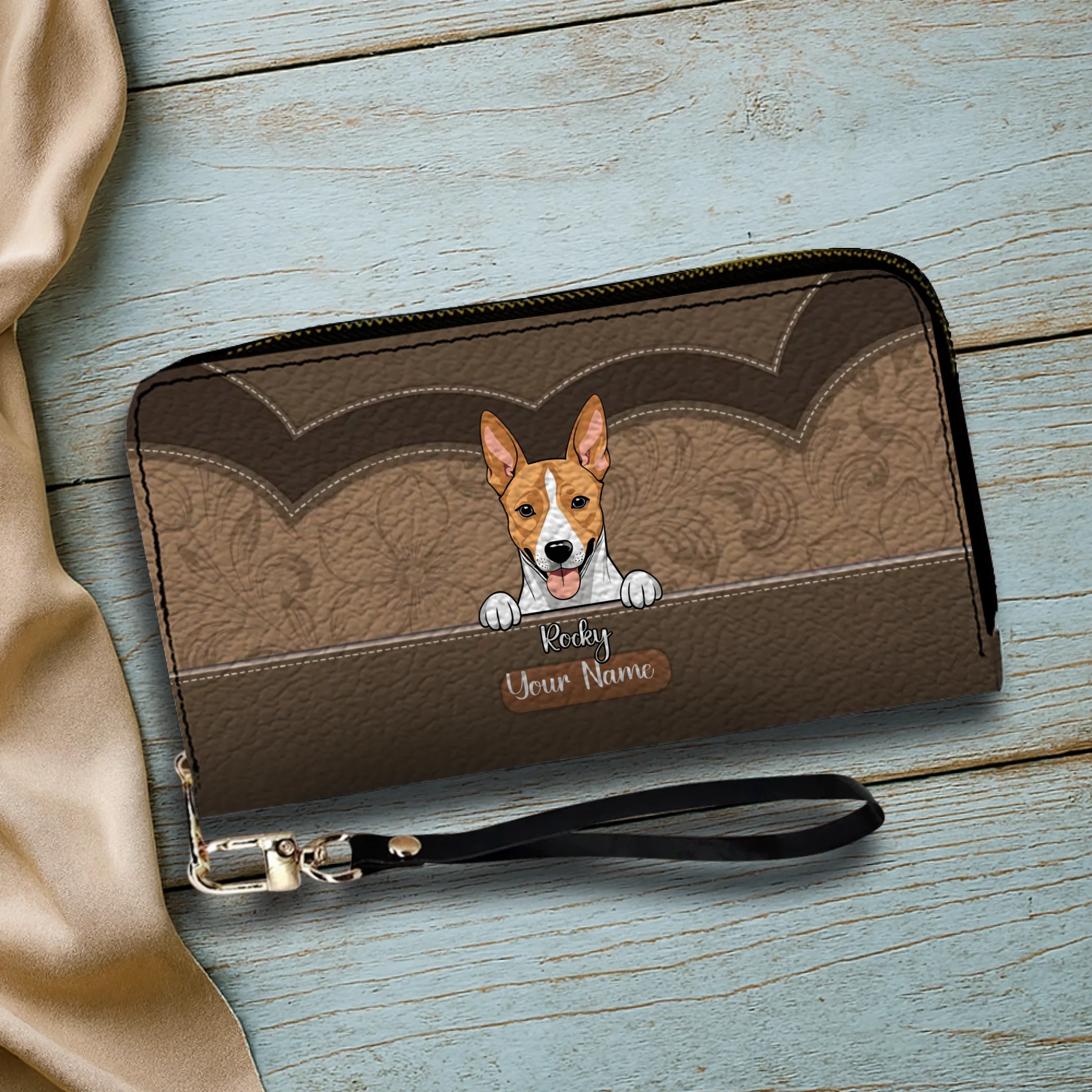 Customized Pet Wallet – Choose Your Colors & Pet Art Style | 89Prints