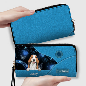 Customized Pet Wallet – Select Text, Color & Pet Count | 89Prints