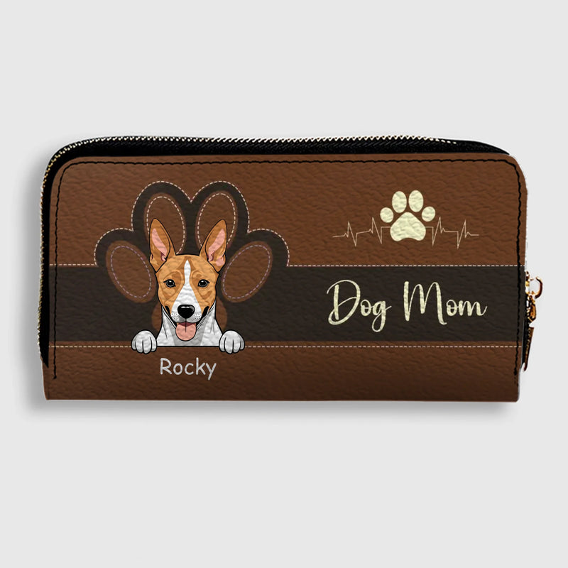 Personalized Dog Wallet Cartoon - Choose With Pet Names & Breeds – Colorful Gift - 89Prints