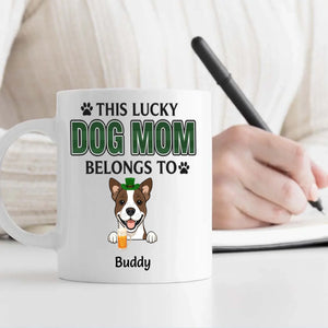 Patrick’s Day Dog Name Mug – Funny St. Patrick’s Day Personalized Dog Name Gift - 89Prints
