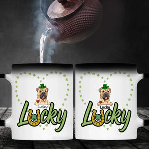 Lucky Shamrock Custom Pet Mug for St. Patrick’s Celebration – Personalized Gift - 89prints