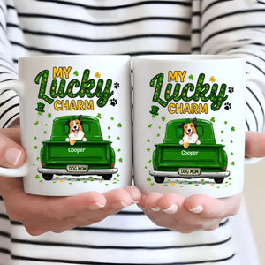 Personalized Shamrock Pet Mug for a Lucky & Happy St. Patrick’s Celebration - 89Prints