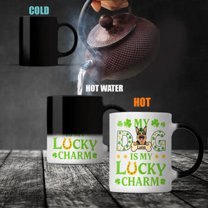 Personalized St. Patrick’s Mug – My Dog Is My Lucky Charm Celebration - 89Prints