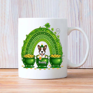 Happy St. Patrick’s Day Rainbow Mug – Personalized Lucky Celebration Gift - 89Prints