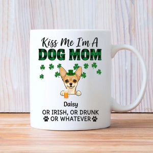 Dog Mom St. Patrick’s Day Mug – Leprechaun Dog & Funny Irish Quote - 89Prints
