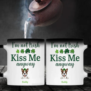 Dog Lover St Patrick’s Day Mug – Happy Saint Paw-Trick’s Day with Cute Dog Art - 89Prints