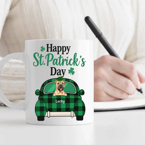 Patrick-Themed Personalized Dog Mug – Funny Custom Dog & Name | 89Prints
