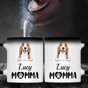 Cherished Momma Dog Mug – Personalized Gift For Dog Lovers - 89Prints
