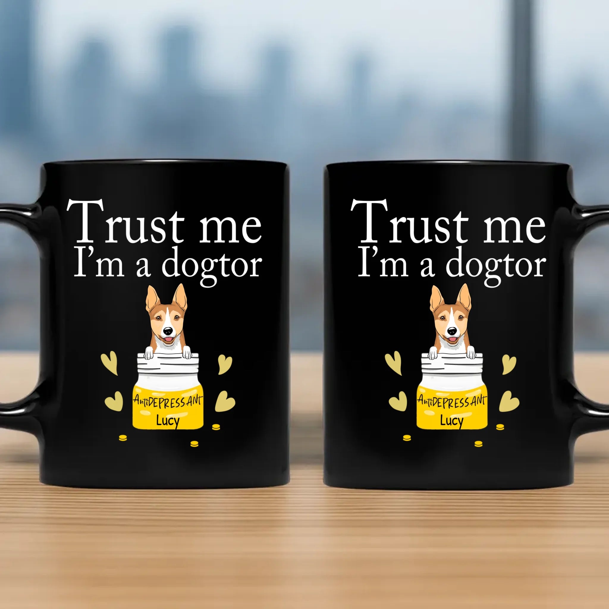 Thoughtful Personalized Dog Mug – Trust Me, I’m a Dogtor | 89Prints