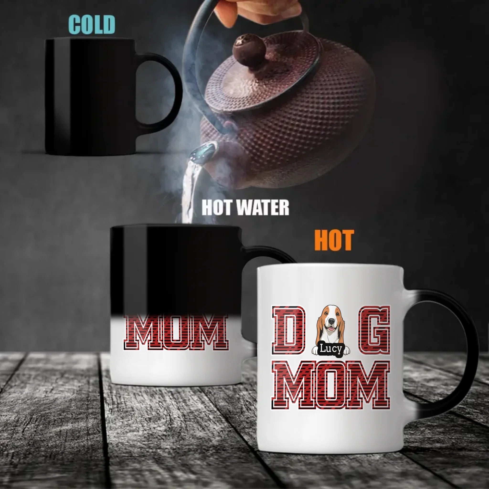 Memorable Presents For Dog Lovers - Custom Dog Mom Mug - 89Prints