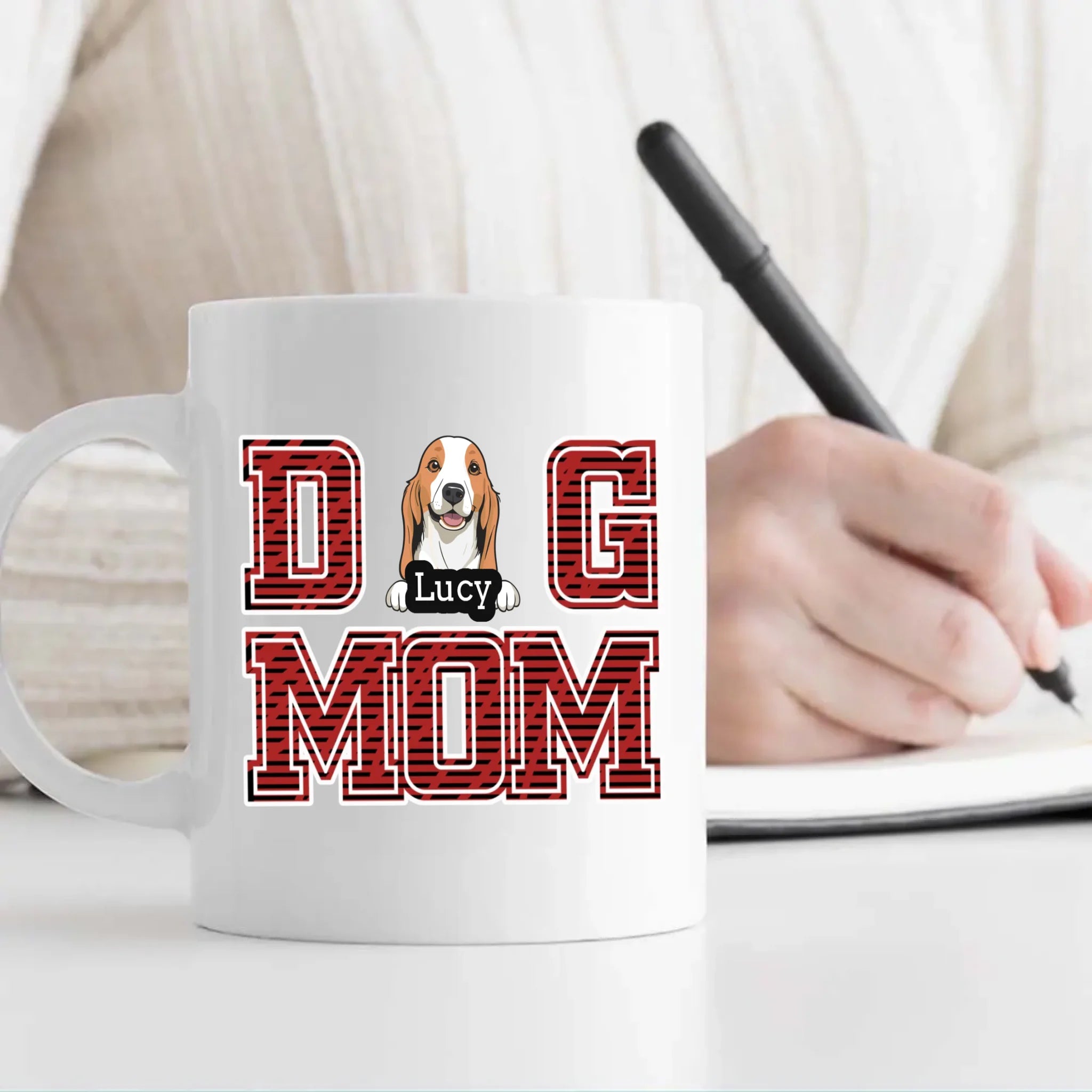 Memorable Presents For Dog Lovers - Custom Dog Mom Mug - 89Prints