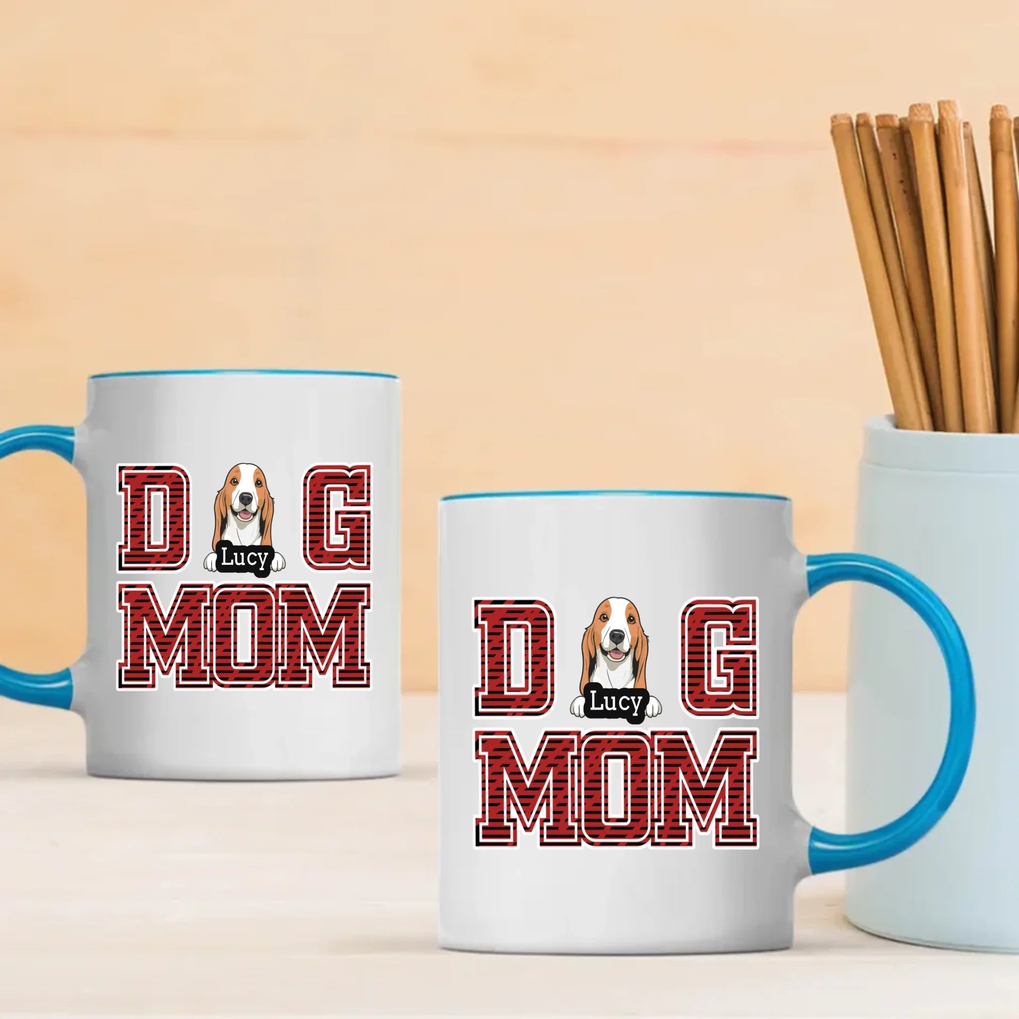 Memorable Presents For Dog Lovers - Custom Dog Mom Mug - 89Prints