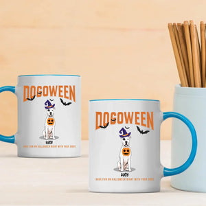 Signature Halloween Dog Mug - Dogoween Custom Gift For Dog Lovers - 89Prints