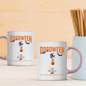Signature Halloween Dog Mug - Dogoween Custom Gift For Dog Lovers - 89Prints