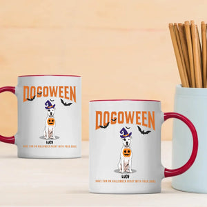 Signature Halloween Dog Mug - Dogoween Custom Gift For Dog Lovers - 89Prints