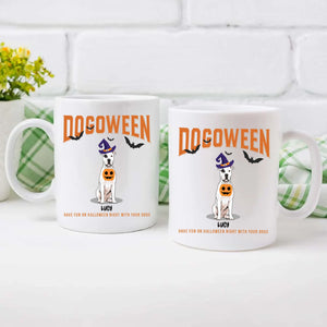 Signature Halloween Dog Mug - Dogoween Custom Gift For Dog Lovers - 89Prints