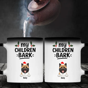 Individualized Christmas Dog Mug - Custom 