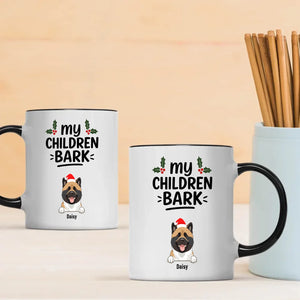 Individualized Christmas Dog Mug - Custom 