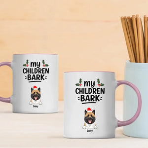 Individualized Christmas Dog Mug - Custom 