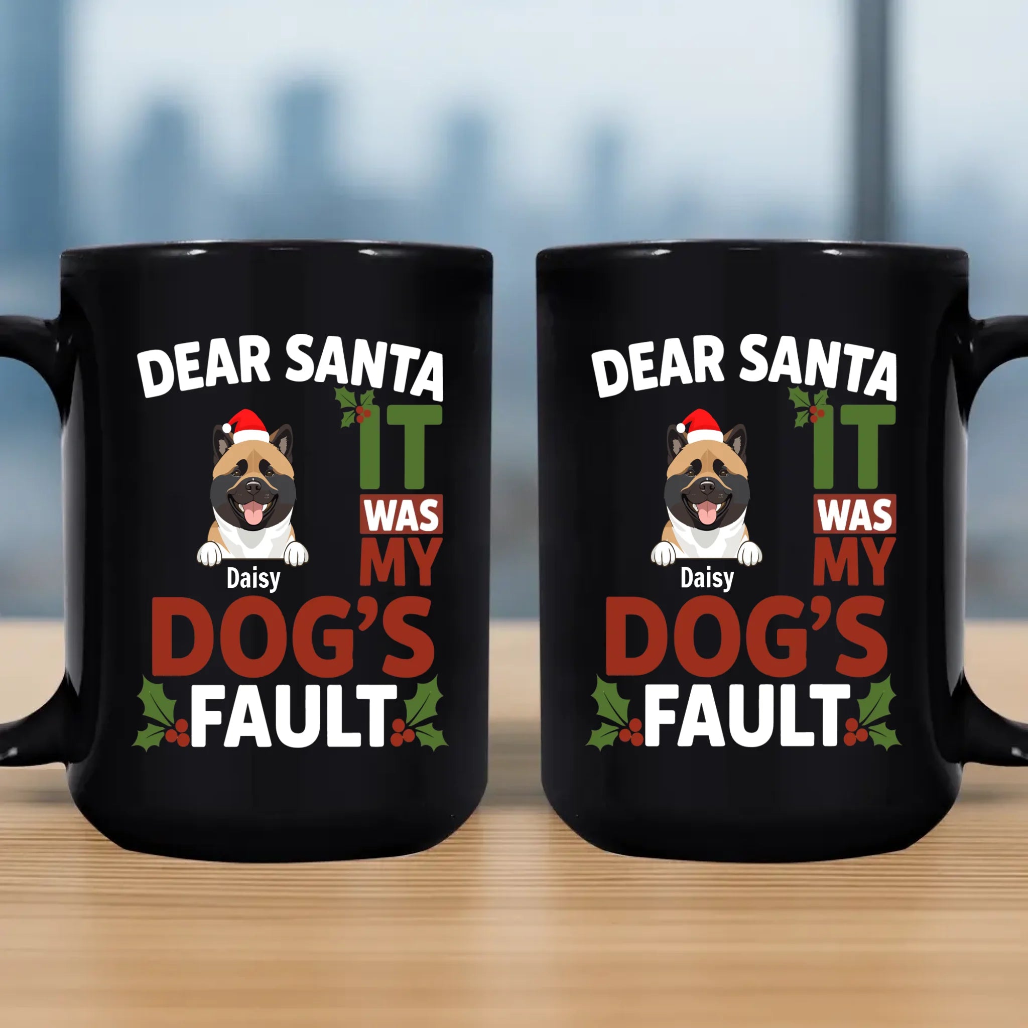 Exclusive Christmas Dog Mug – Custom 