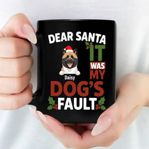 Exclusive Christmas Dog Mug – Custom 