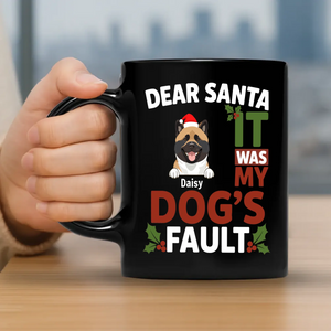 Exclusive Christmas Dog Mug – Custom 