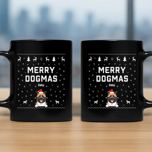 Adorable Christmas Dog Mug - Custom 