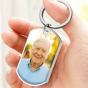 Bespoke In Loving Memory Calendar Grandparents Keychain - The Moment Your Heart - 89Prints