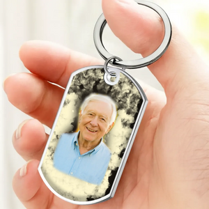 Tailored Eternal Love Photo Heartfelt Grandparents Keychain - I Will Carry You With Me - 89Prints