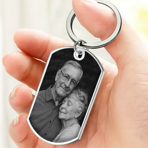 Exclusive Forever In My Arms Sentimental Engraved Keychain - I Will Carry You With Me - 89Prints