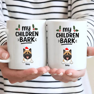 Individualized Christmas Dog Mug - Custom 