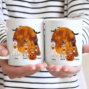 One-of-a-kind Halloween Dog Mug - Custom With Dog Name & Clipart - 89Prints
