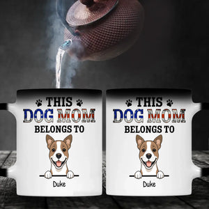 Thoughtful Personalized Dog Mug - This Dog Mom Belongs To - 89Prints