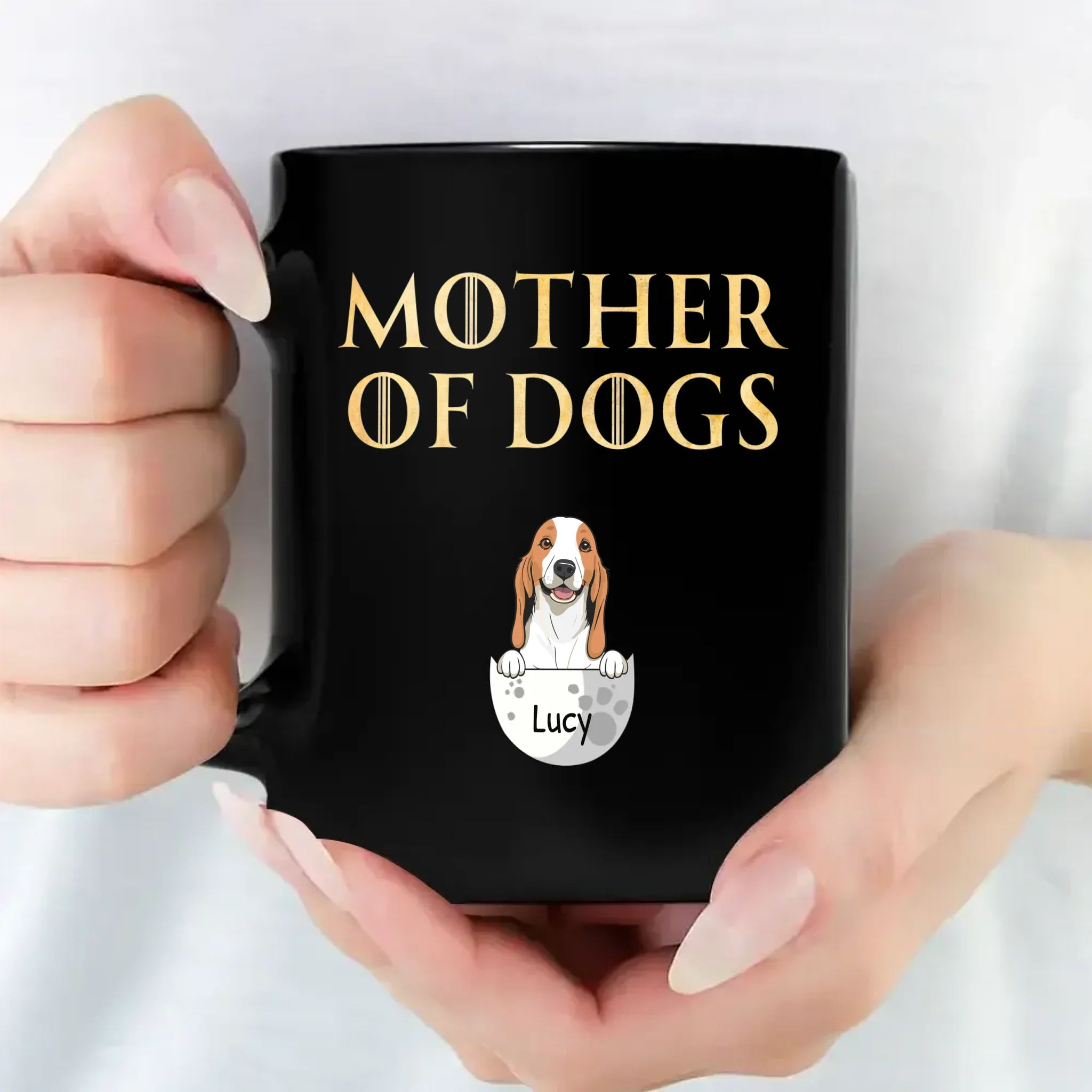 The Mug Is Printed With The Meaningful Text 