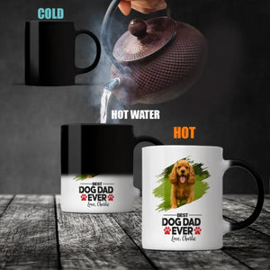 Custom American Cocker Spaniel Mug - Photo & Name Dog Dad Gift - 89Prints