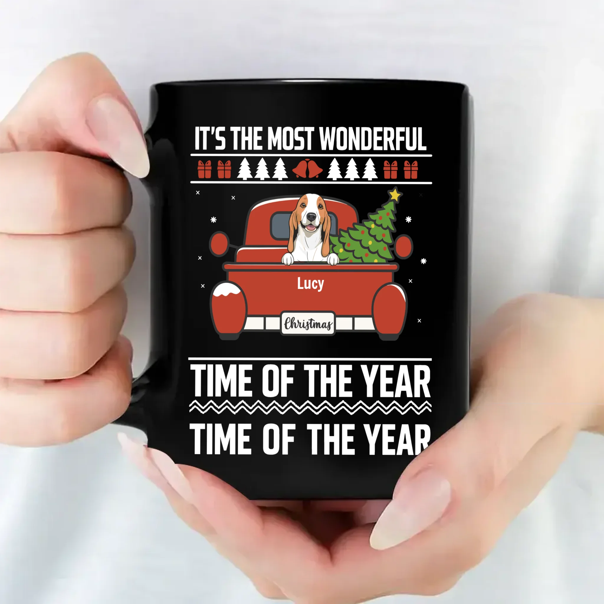 It's The Most Wonderful - Cherished Dog Memorial Mug - 89Prints