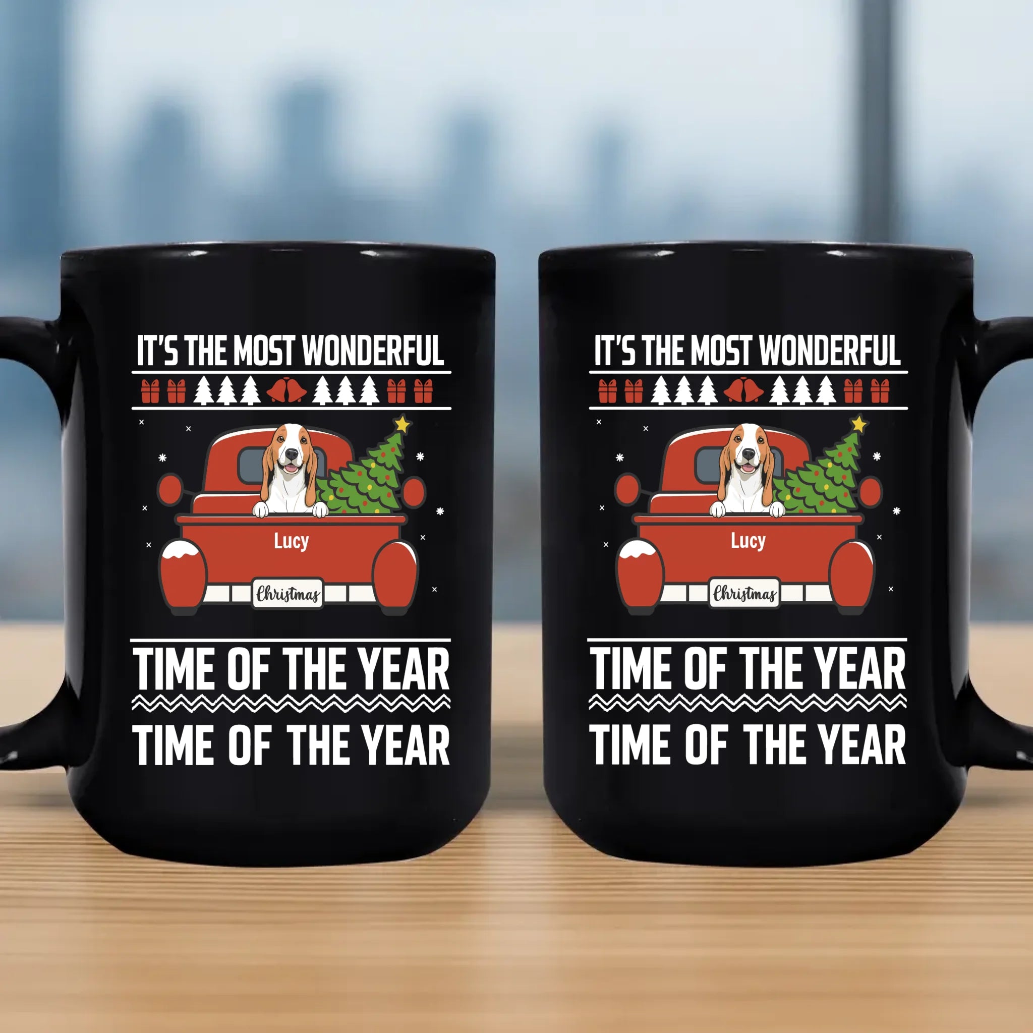 It's The Most Wonderful - Cherished Dog Memorial Mug - 89Prints