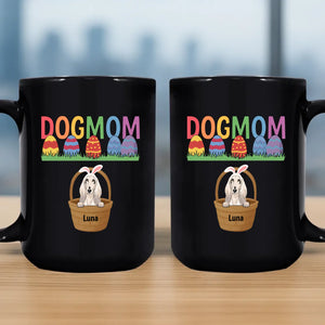Dog Mom Easter Mug – Playful Personalized Dog Gift - 89Prints