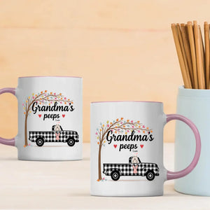 Grandma’s Peeps Mug - Whimsical Personalized Pup Gift - 89Prints