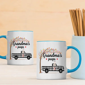 Grandma’s Peeps Mug - Whimsical Personalized Pup Gift - 89Prints