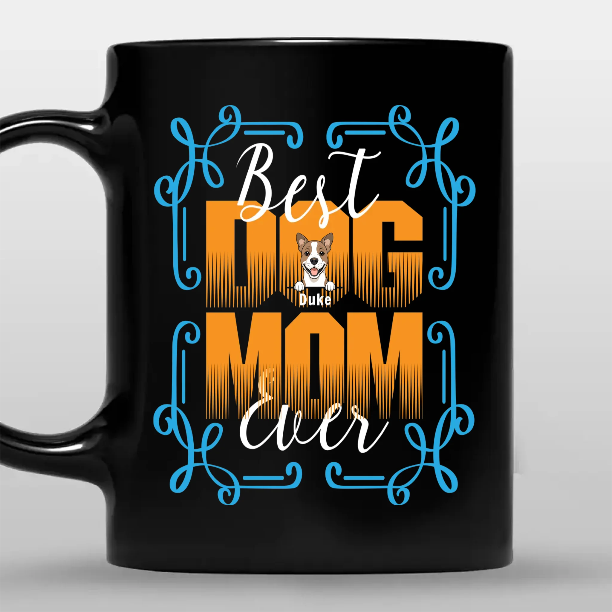 Best Dog Mom Ever Mug – Heartfelt Personalized Dog Breed & Name Gift - 89Prints