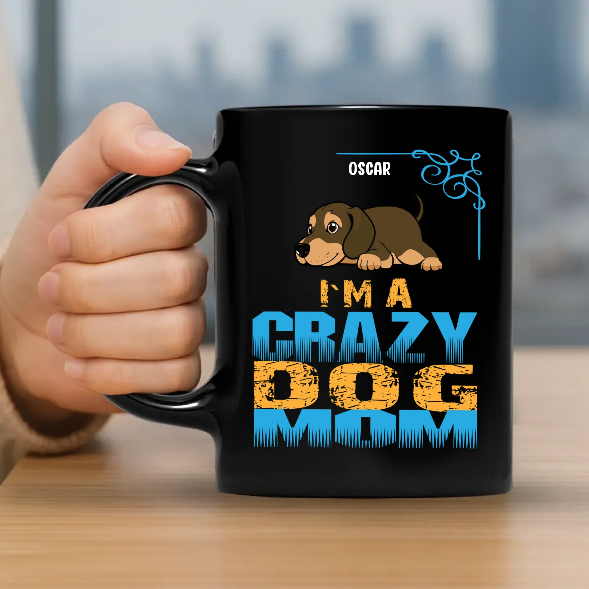 I'm A Crazy Dog Mom - Special Dog Clipart Mug - 89Prints