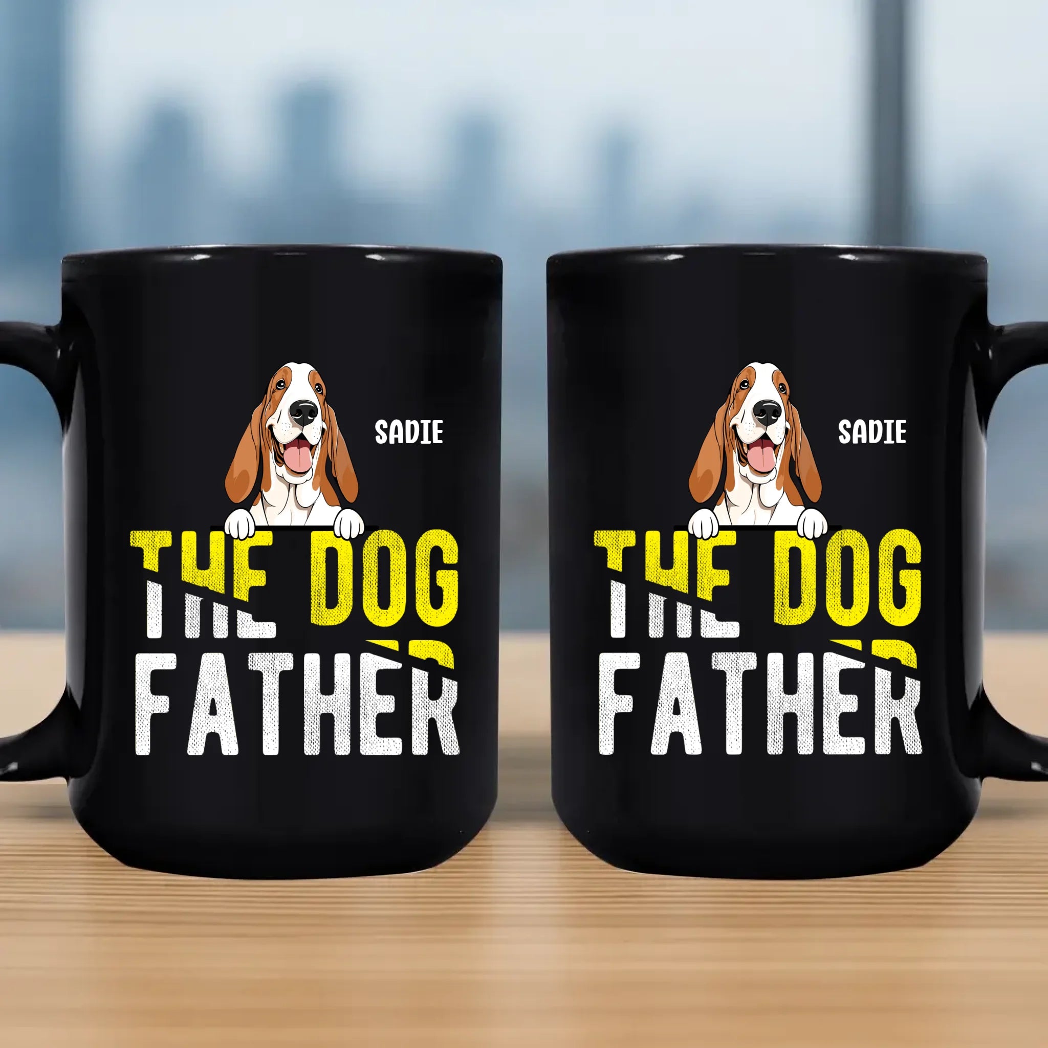 The Dog Father Mug - Exclusive Gifts For Dog Parents - 89Prints