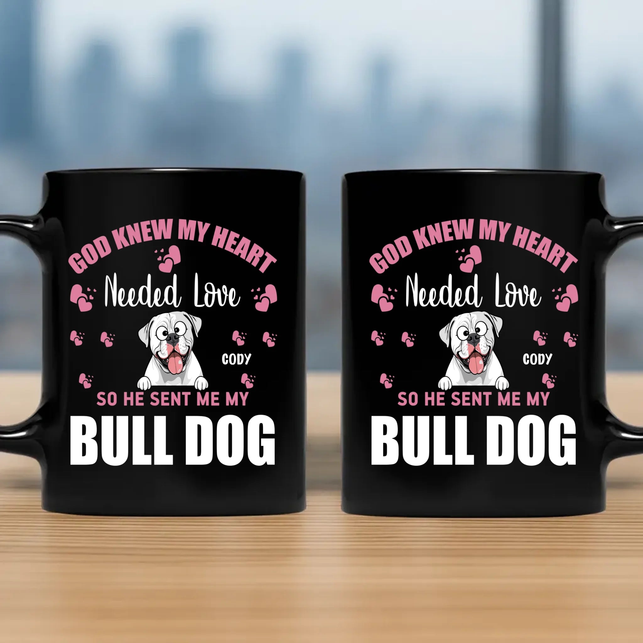 God Knew My Heart Needed Love - Unique Mug For Dog Parents - 89Prints