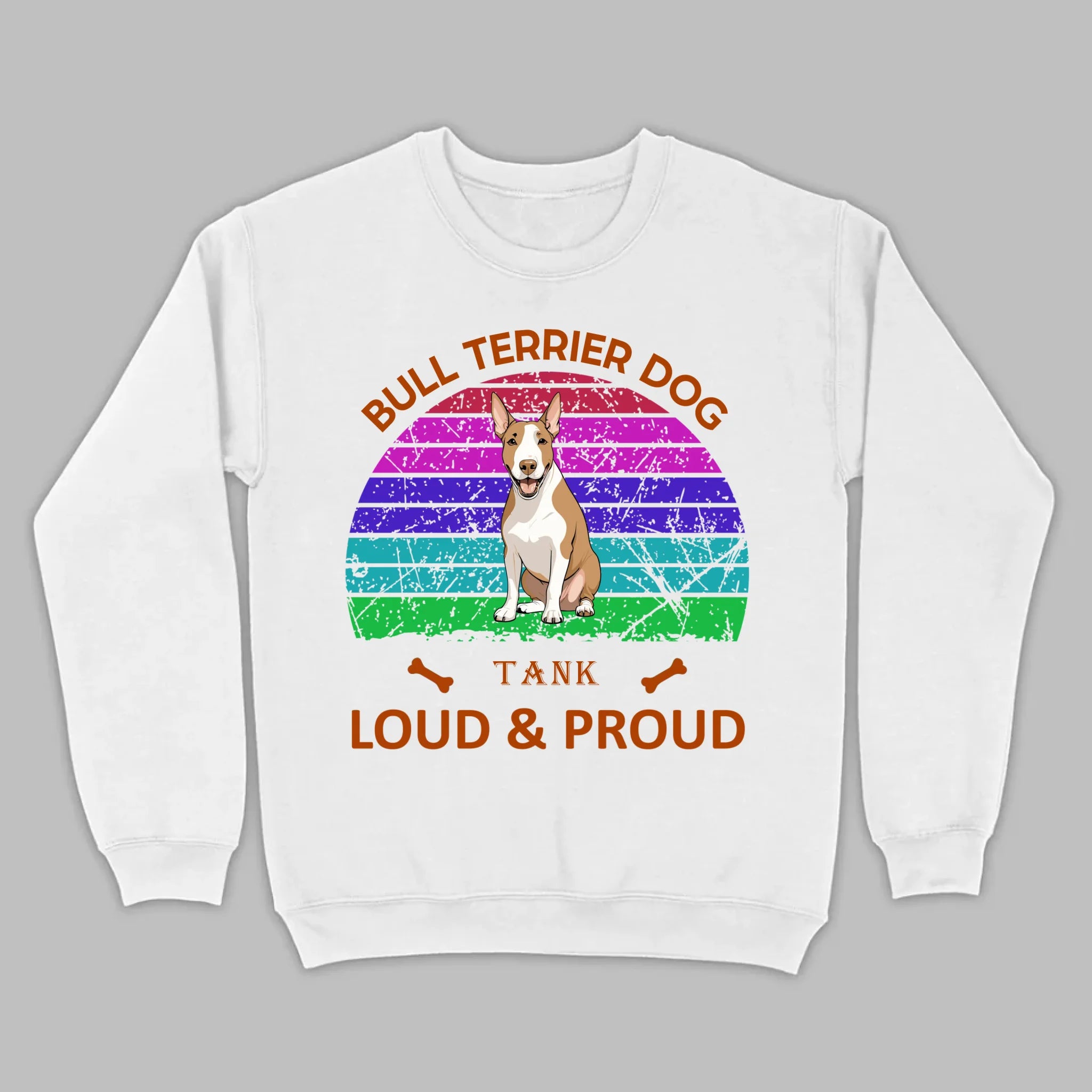 Custom Bull Terrier Basic Tee - Loud & Proud Personalized Dog Lovers Gift - 89Prints