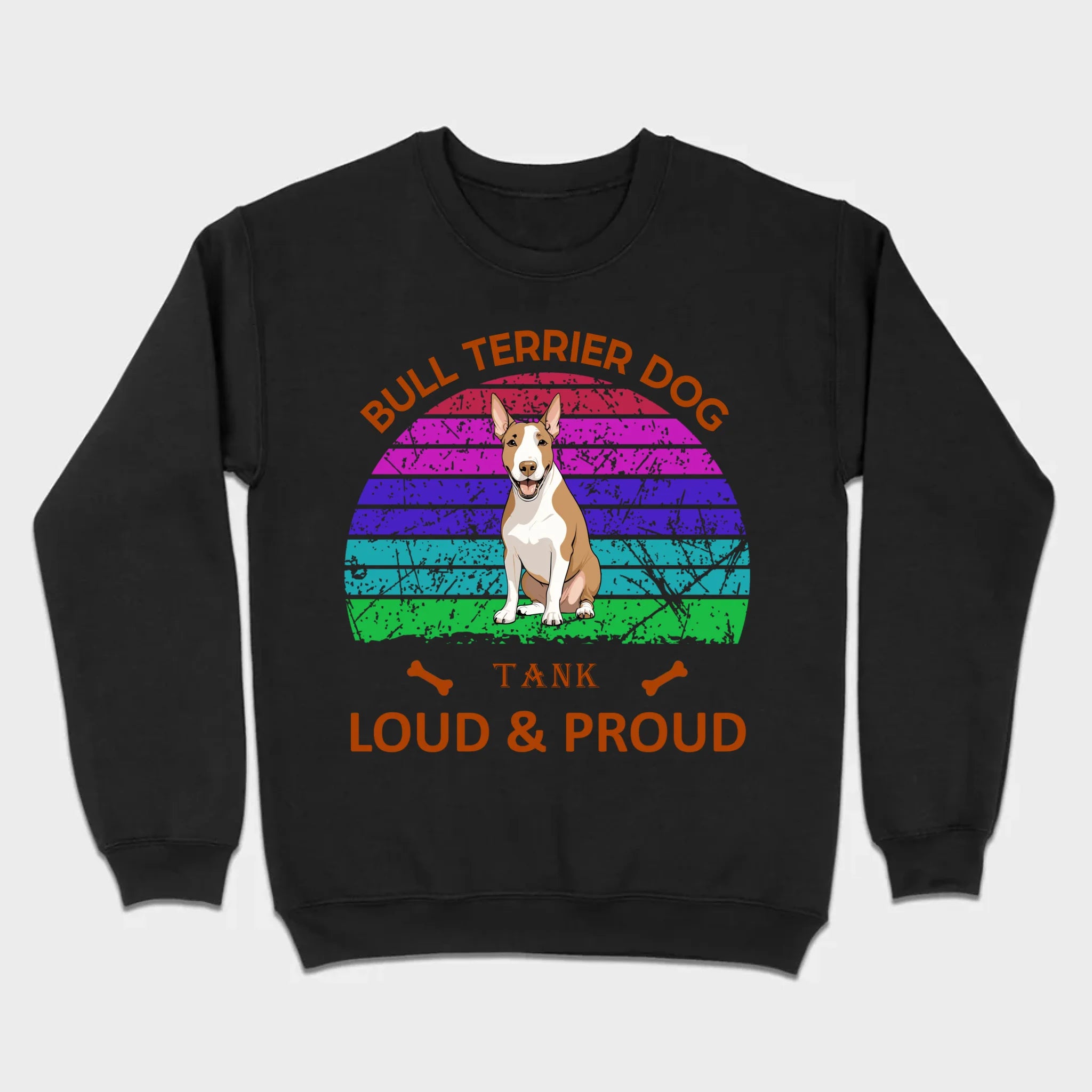 Custom Bull Terrier Basic Tee - Loud & Proud Personalized Dog Lovers Gift - 89Prints